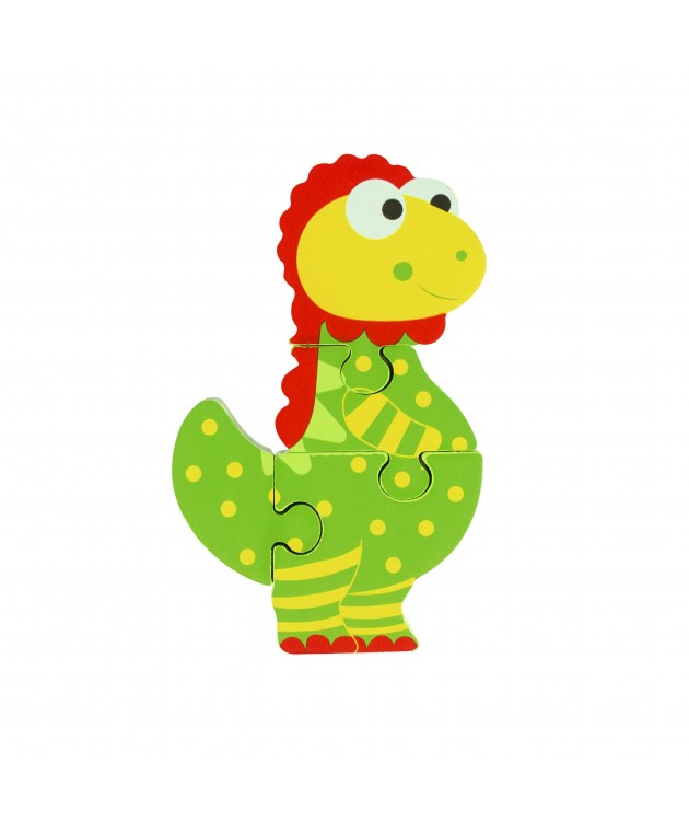 Μικρό Παζλ Dinosaurs Orange Tree Toys (FSC®) Παζλ
