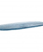 ESTIA ΔΙΣΚΟΣ ΣΕΡΒΙΡΙΣΜΑΤΟΣ  ROCHE ΓΥΑΛΙΝΟΣ 42x17x2cm ΜΠΛΕ Πιατέλες