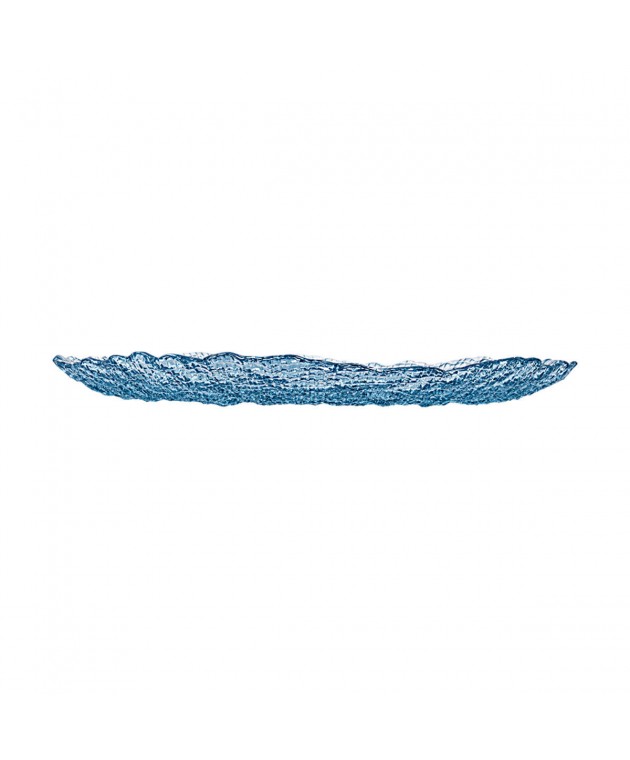  ΠΙΑΤΕΛΑ ΣΕΡΒΙΡΙΣΜΑΤΟΣ ROCHE ΓΥΑΛΙΝΗ 32x2.9cm ΜΠΛΕ  Πιατέλες