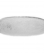  ΠΙΑΤΕΛΑ ΣΕΡΒΙΡΙΣΜΑΤΟΣ ROCHE ΓΥΑΛΙΝΗ 42x17x2cm  Πιατέλες