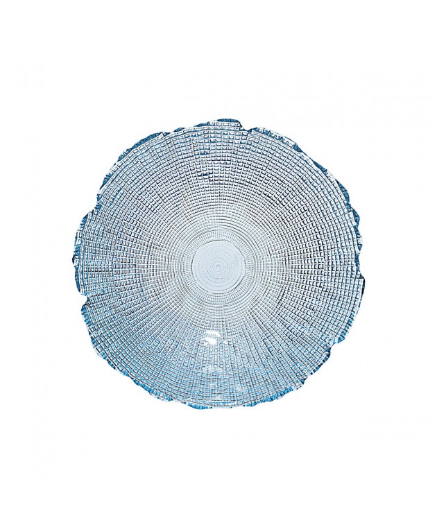 ESTIA ΜΠΟΛ ΓΥΑΛΙΝΟ ROCHE 16x5cm ΜΠΛΕ Μπωλ