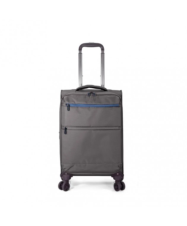 Βαλίτσα Καμπίνας με προέκταση BENZI (55x37x20-23cm) Γκρι BZ5826 ΝΕΕΣ ΑΦΙΞΕΙΣ