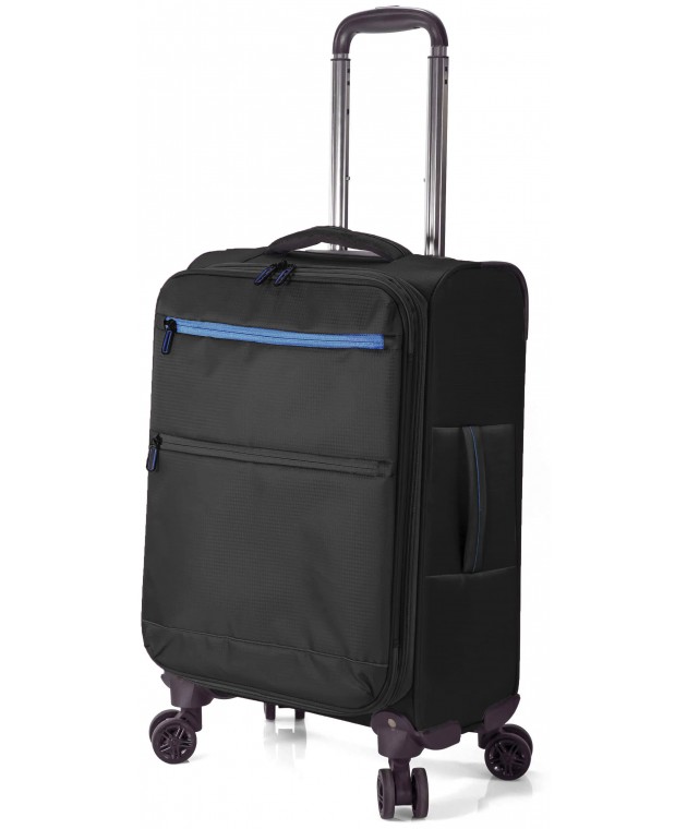 Βαλίτσα Καμπίνας με προέκταση BENZI (55x37x20-23cm) Μαύρο BZ5826 Καμπίνας