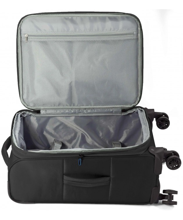 Βαλίτσα Καμπίνας με προέκταση BENZI (55x37x20-23cm) Μαύρο BZ5826 Καμπίνας