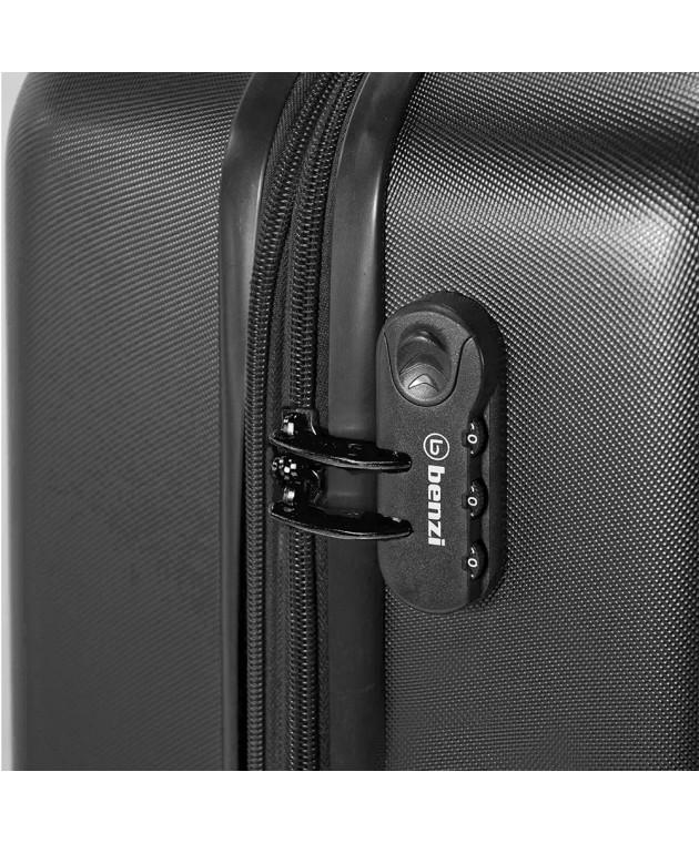 Βαλίτσα Καμπίνας Με Προέκταση BENZI (55x39x20-24cm) Μαύρο BZ5739 Καμπίνας