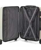 Βαλίτσα Καμπίνας Με Προέκταση BENZI (55x39x20-24cm) Μπεζ BZ5739 Καμπίνας