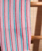 Σετ Πετσέτες (30X50, 50X90, 70X140) STRIP PINK Σετ πετσέτες Mπάνιου