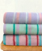 Πετσέτα Προσώπου Towels Collection 50x90 STRIP PINK Πετσέτες Mπάνιου