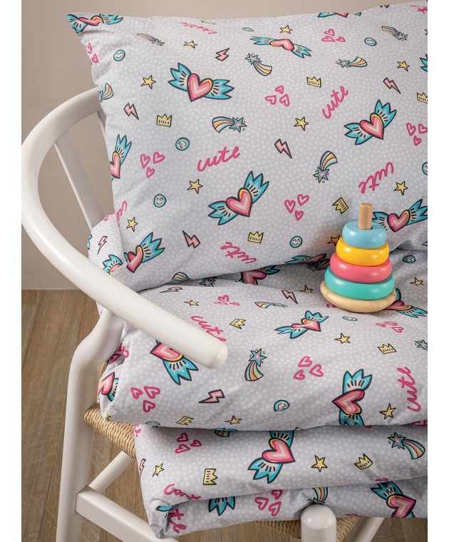 Ζεύγος Μαξιλαροθήκες My Kingdom 52x72 MK782 Παιδικές Μαξιλαροθήκες