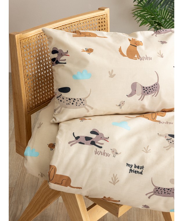 Σετ Σεντόνια Κούνιας My Kingdom 130x170 MK783 Βρεφικά Σετ Σεντόνια