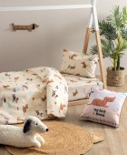 Σετ Σεντόνια Κούνιας My Kingdom 130x170 MK783 Βρεφικά Σετ Σεντόνια