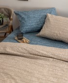 Σετ Υπέρδιπλα Σεντόνια Fashion Life 240x265 FL6301 Χωρίς Λάστιχο Σεντόνια Υπέρδιπλα