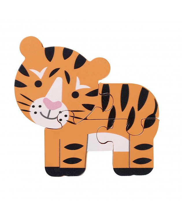 Μικρό Παζλ Τιγράκι Animals Orange Tree Toys Παζλ