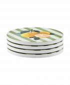 ESTIA ΣΟΥΒΕΡ CITRUS GROVE ΚΕΡΑΜΙΚΟ Φ10.3cm ΣΕΤ 4 ΤΕΜ