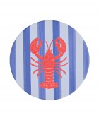ESTIA ΣΟΥΒΕΡ NAUTICAL LOBSTER ΚΕΡΑΜΙΚΟ Φ10.3cm ΣΕΤ 4 ΤΕΜ Σουβέρ