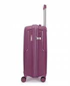 Σετ 2 τεμαχίων (Βαλίτσα Καμπίνας & Beauty case) AMBER Μωβ AM1017 Σετ Βαλίτσες