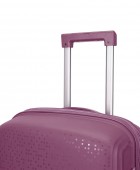 Σετ 2 τεμαχίων (Βαλίτσα Καμπίνας & Beauty case) AMBER Μωβ AM1017 Σετ Βαλίτσες