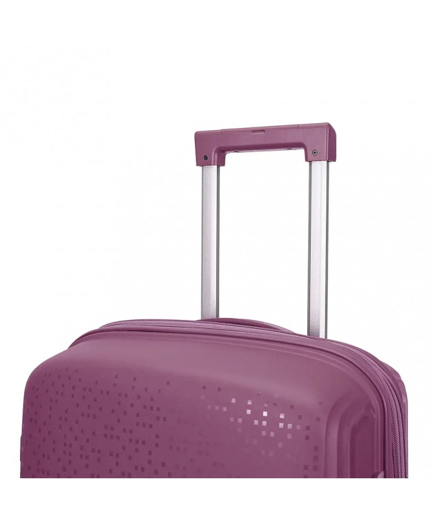 Σετ 2 τεμαχίων (Βαλίτσα Καμπίνας & Beauty case) AMBER Μωβ AM1017 Σετ Βαλίτσες