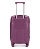 Σετ 2 τεμαχίων (Βαλίτσα Καμπίνας & Beauty case) AMBER Μωβ AM1017 Σετ Βαλίτσες