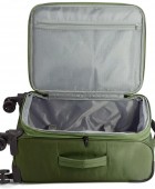 Βαλίτσα Καμπίνας με προέκταση BENZI (55x37x20-23cm) Χακί BZ5826 Καμπίνας