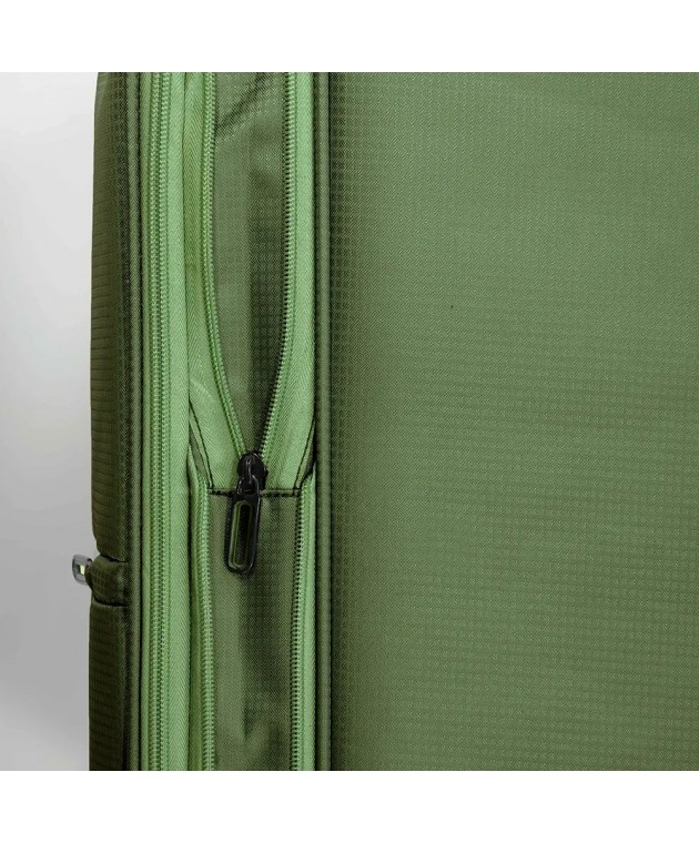 Βαλίτσα Καμπίνας με προέκταση BENZI (55x37x20-23cm) Χακί BZ5826 Καμπίνας