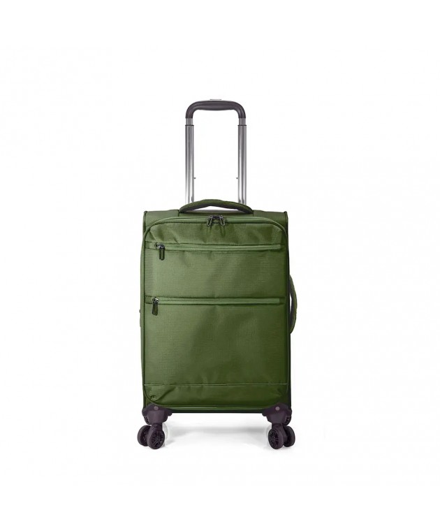 Βαλίτσα Καμπίνας με προέκταση BENZI (55x37x20-23cm) Χακί BZ5826 Καμπίνας