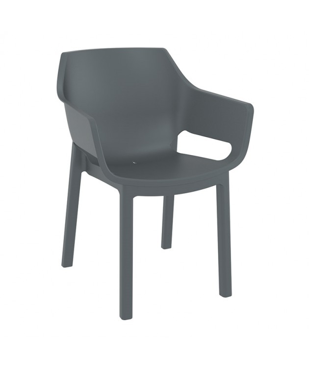 DORA DARK GREY ΠΟΛΥΘΡΟΝΑ ΠΟΛ/ΝΙΟΥ 58X59X80εκ. Πολυθρόνες