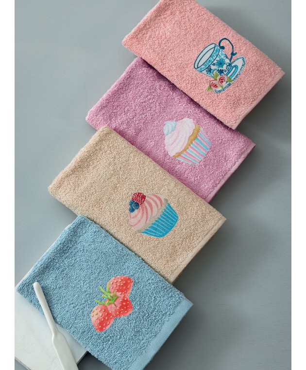 Σετ 4 Πετσέτες Κουζίνας Kitchen Towels 40x70 KT270 Πετσέτες Kουζίνας