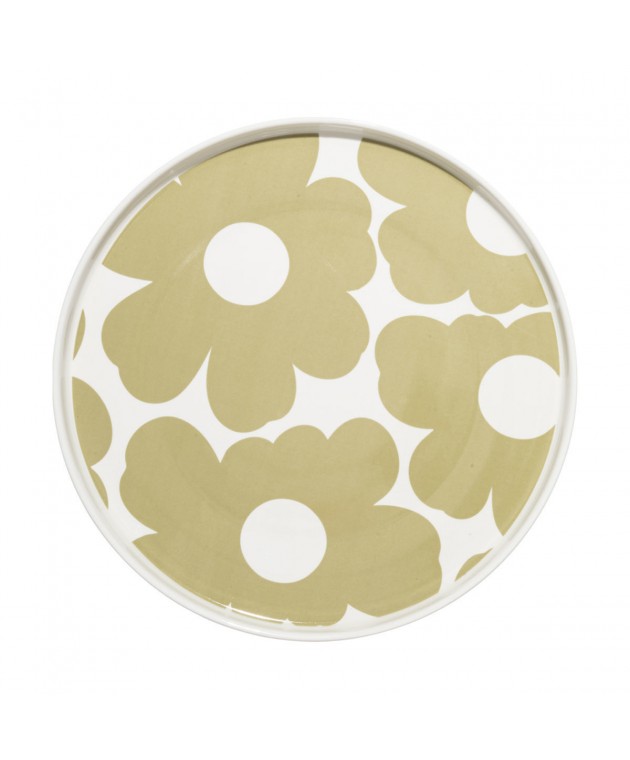 ESTIA ΠΙΑΤΟ ΡΗΧΟ BEIGE BLOOM 27cm Πιάτα Ρηχά