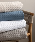 Κουβέρτα Πικέ 170x240 MARCIE GREY Κουβέρτες Πικέ Μονές