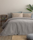 Κουβέρτα Πικέ 170x240 MARCIE GREY Κουβέρτες Πικέ Μονές