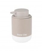 ESTIA ΑΝΤΛΙΑ ΣΑΠΟΥΝΙΟΥ TONE LAB 280ml ΚΕΡΑΜΙΚΗ STONECLAY Δοχείο Κρεμοσάπουνου