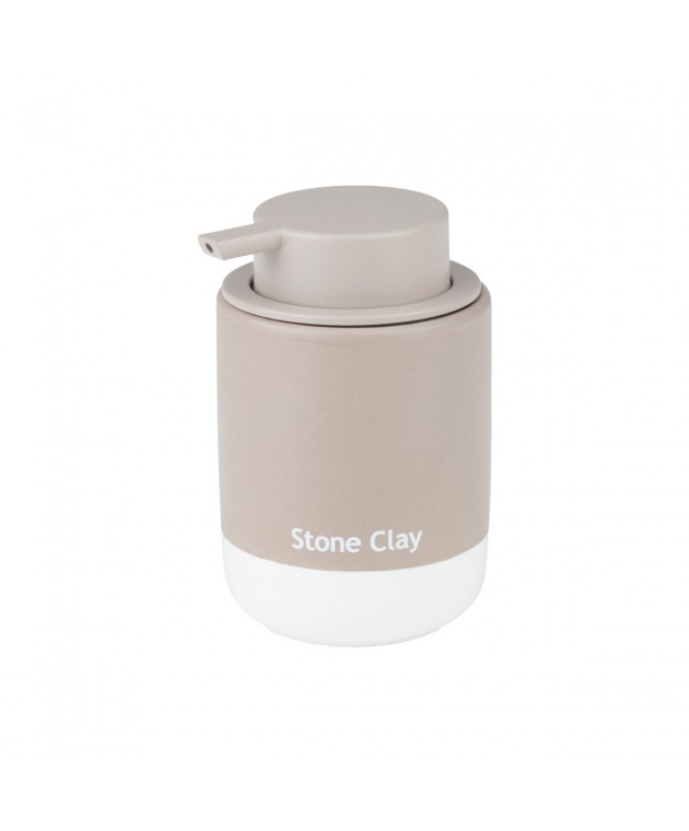 ESTIA ΑΝΤΛΙΑ ΣΑΠΟΥΝΙΟΥ TONE LAB 280ml ΚΕΡΑΜΙΚΗ STONECLAY Δοχείο Κρεμοσάπουνου