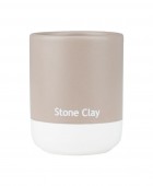 ESTIA ΠΟΤΗΡΑΚΙ ΜΠΑΝΙΟΥ TONE LAB ΚΕΡΑΜΙΚΟ STONECLAY Ποτήρια  Οδοντόβουρτσας