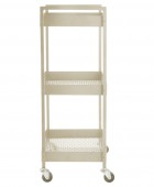 ESTIA ORGANIZATION TROLLEY ALLURE 4-TIER IVORY Τρόλλεϋ