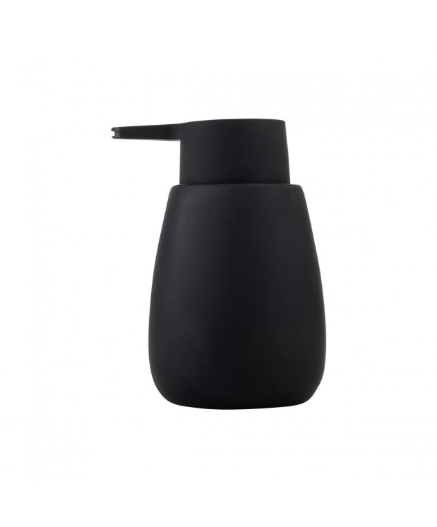 ESTIA ΑΝΤΛΙΑ ΣΑΠΟΥΝIOY FJORD SOFT ΚΕΡΑΜΙΚΗ 350ml ΜΑΥΡΟ Δοχείο Κρεμοσάπουνου