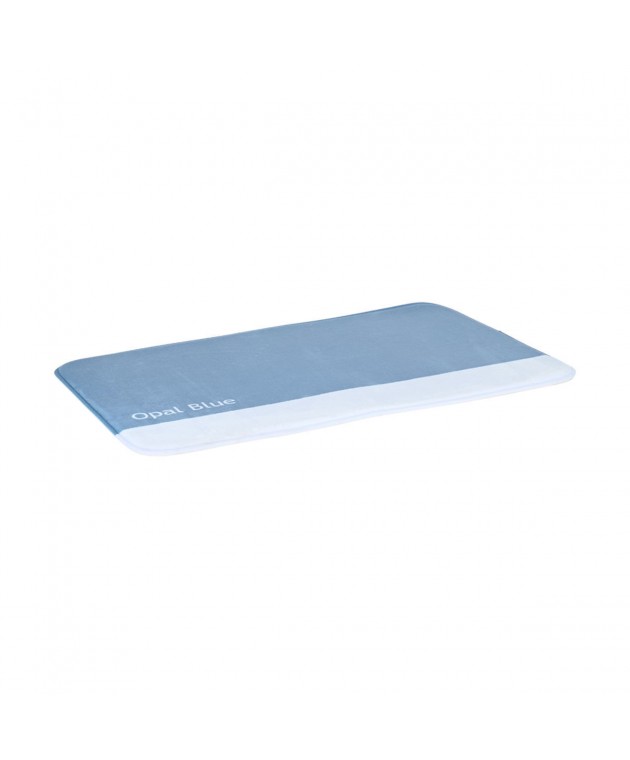 ESTIA ΤΑΠΕΤΟ ΜΠΑΝΙΟΥ TONE LAB 50x80cm OPAL BLUE Πατάκια Mπάνιου