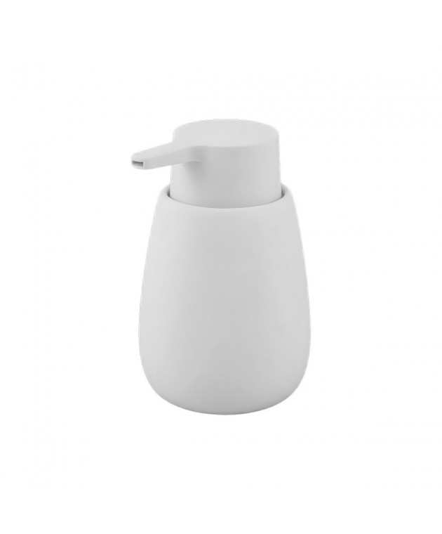 ESTIA ΑΝΤΛΙΑ ΣΑΠΟΥΝIOY FJORD SOFT ΚΕΡΑΜΙΚΗ 350ml ΛΕΥΚΟ Δοχείο Κρεμοσάπουνου