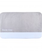 ESTIA ΤΑΠΕΤΟ ΜΠΑΝΙΟΥ TONE LAB 50x80cm STONE CLAY Πατάκια Mπάνιου