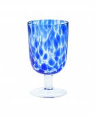 ESTIA ΠΟΤΗΡΙ ΚΡΑΣΙΟΥ COLORBURST ΓΥΑΛΙΝΟ 380ml ΜΠΛΕ ΣΕΤ 6ΤΕΜ. Ποτήρια Κρασιού