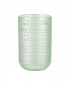 ESTIA ΠΟΤΗΡΙ ΝΕΡΟΥ DOTS ΓΥΑΛΙΝΟ 465ml ΠΡΑΣΙΝΟ Ποτήρια Νερού