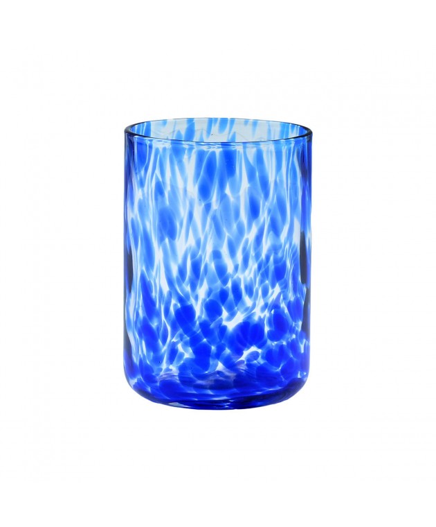 ESTIA ΠΟΤΗΡΙ ΝΕΡΟΥ ΧΑΜΗΛΟ COLORBURST ΓΥΑΛΙΝΟ 360ml ΜΠΛΕ ΣΕΤ 6ΤΕΜ. Ποτήρια Νερού