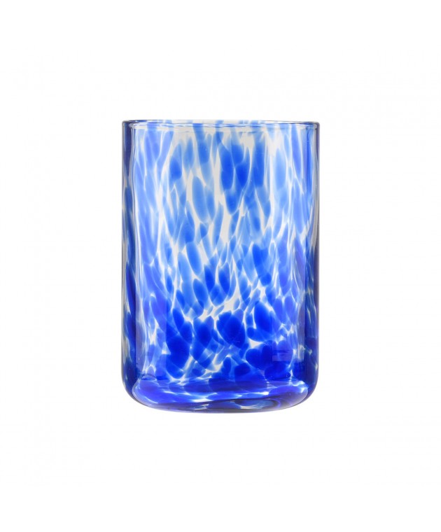 ESTIA ΠΟΤΗΡΙ ΝΕΡΟΥ ΧΑΜΗΛΟ COLORBURST ΓΥΑΛΙΝΟ 360ml ΜΠΛΕ ΣΕΤ 6ΤΕΜ. Ποτήρια Νερού