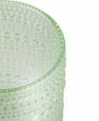 ESTIA ΠΟΤΗΡΙ ΝΕΡΟΥ ΧΑΜΗΛΟ DOTS ΓΥΑΛΙΝΟ 273ml ΠΡΑΣΙΝΟ Ποτήρια Νερού