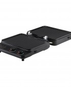 ESTIA ΣΑΝΤΟΥΙΤΣΙΕΡΑ ΓΚΡΙΛΙΕΡΑ INOXSENSE 4 ΘΕΣΕΩΝ 2000W ΜΕ ΑΠΟΣΠΩΜΕΝΕΣ ΑΝΤΙΚΟΛΛΗΤΙΚΕΣ ΠΛΑΚΕΣ Τοστιέρες