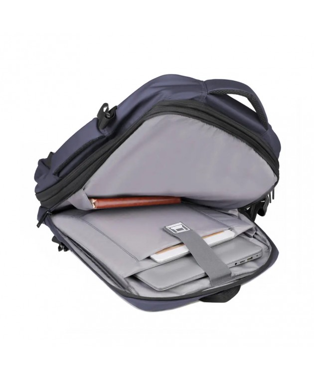 Σακίδιο με Θήκη Laptop 15.6" AMBER Μπλε AM2050 Τσάντα-Θήκη Laptop