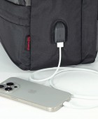Σακίδιο με Θήκη Laptop 15.6" BENZI (40x30x20cm) Γκρι BZ5882 Τσάντα-Θήκη Laptop