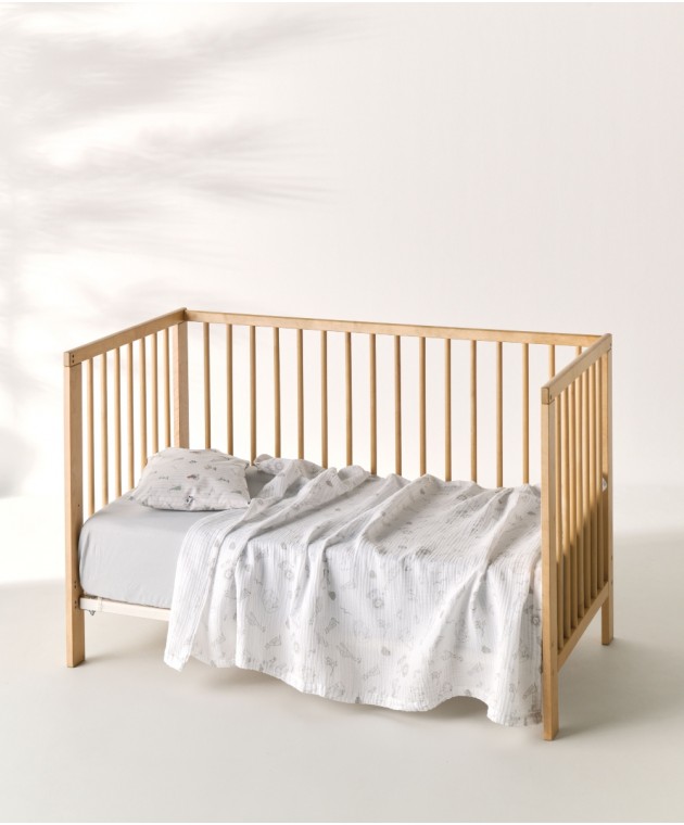 CANOPY A ΚΟΥΒΕΡΤΑ ΑΓΚΑΛΙΑΣ MUSLIN 70X100 Αγκαλιάς-Λίκνου