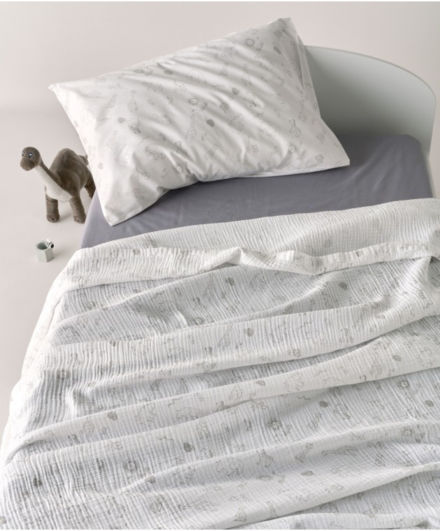 CANOPY A ΚΟΥΒΕΡΤΑ ΜΟΝΗ MUSLIN 160X240 Κουβέρτες Πικέ