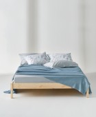 CECILIA 19 ΚΟΥΒΕΡΤΑ ΜΟΝΗ ΒΑΜΒΑΚΕΡΗ WAFFLE 160Χ240 Κουβέρτες Πικέ Μονές